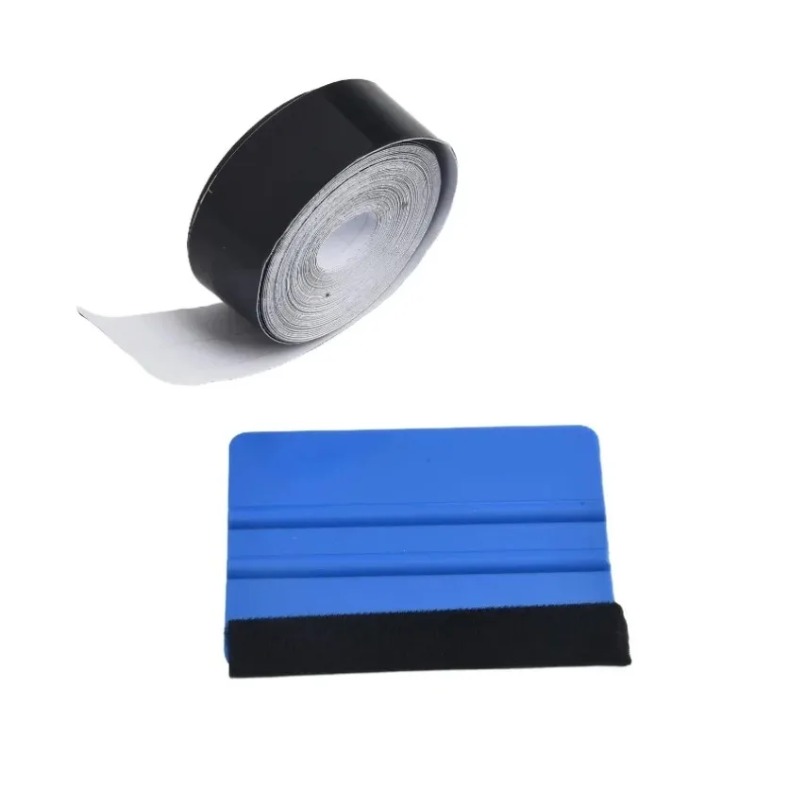 Screen Printing Squeegee - 펠트 엣지 스퀴지 양면 테이프 키트