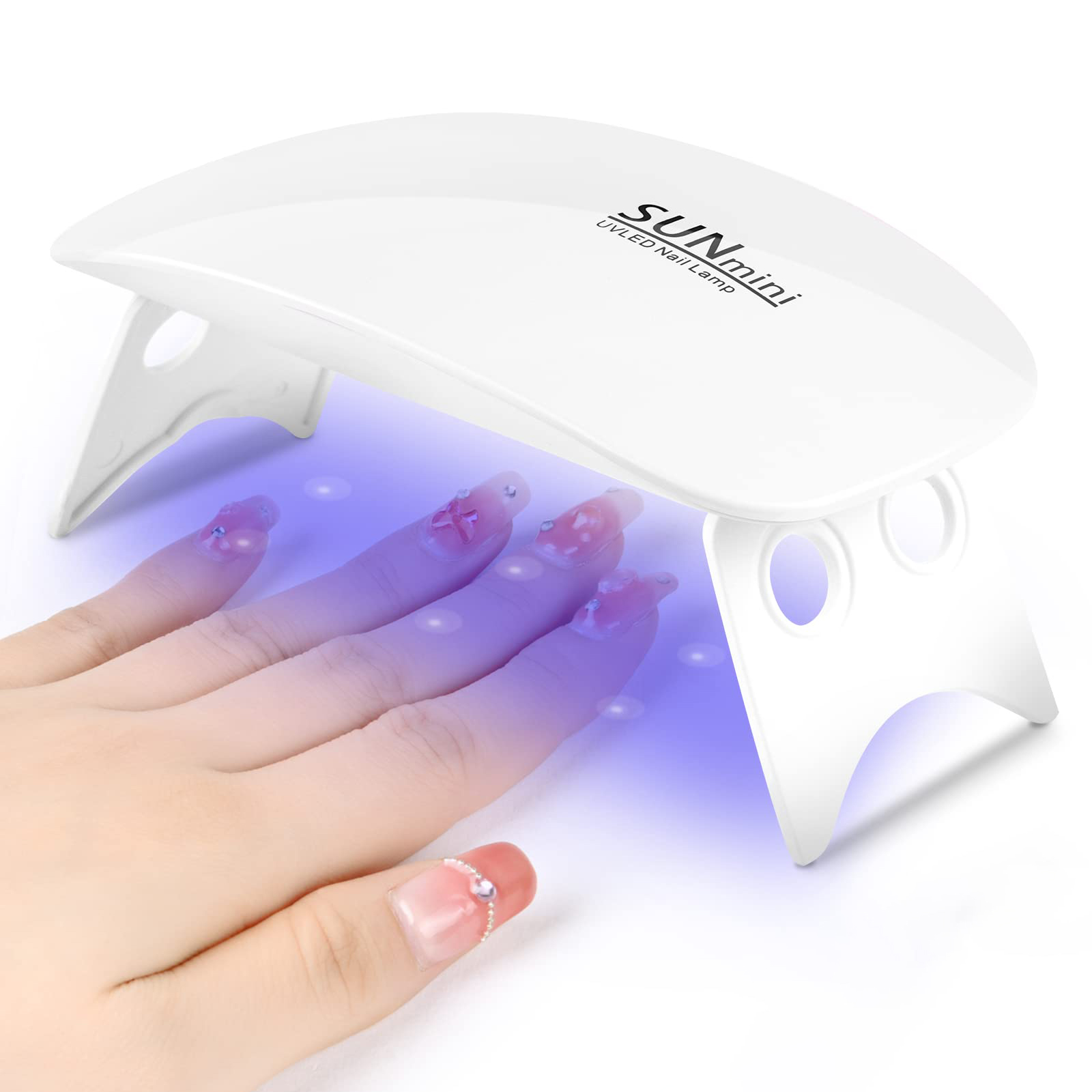 Exposure Unit Uv - 휴대용 6 LED UV 네일 램프