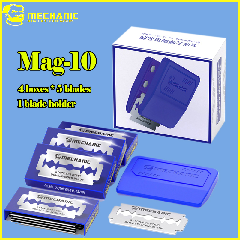 Screen Printing Squeegee - MECHANIC Mag-10 자석 블레이드 홀더 스테인리스