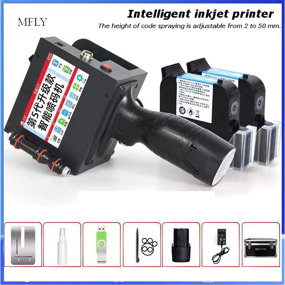 Commercial Label Printing Machine - 휴대용 50mm 대형 글꼴 코딩 기계