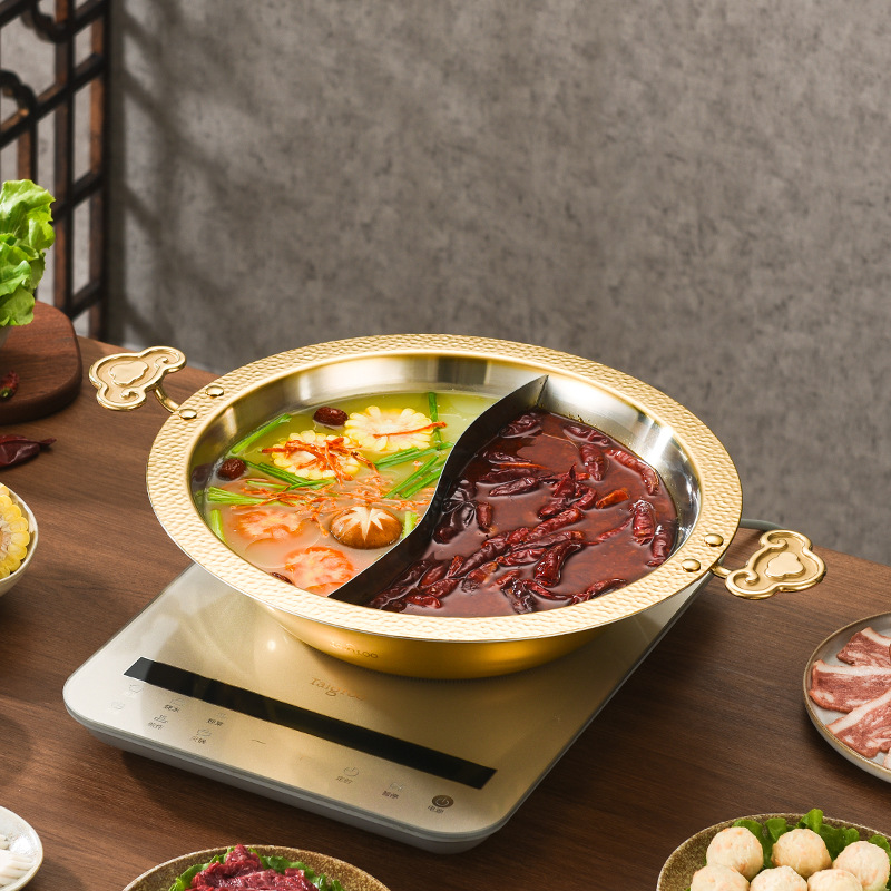 Commercial Printing & Packaging Pvt Ltd Photos - 창의적인 디자인의 스테인리스 스틸 핫팟 수동