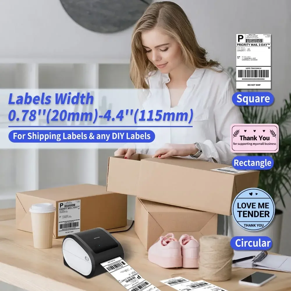 무선 Bluethooth 배송 프린터 Phomemo D - Commercial Label Printing Machine 리뷰 및 가격