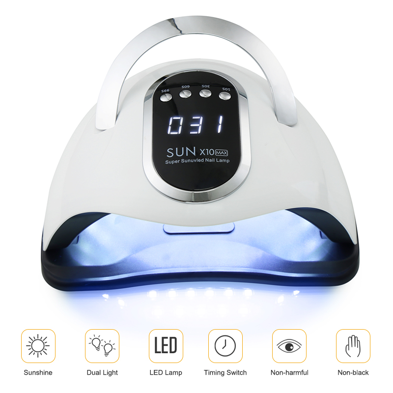 280W 일 X10 최대 UV LED 네일 건조기 66 - Exposure Unit Uv 리뷰 및 가격
