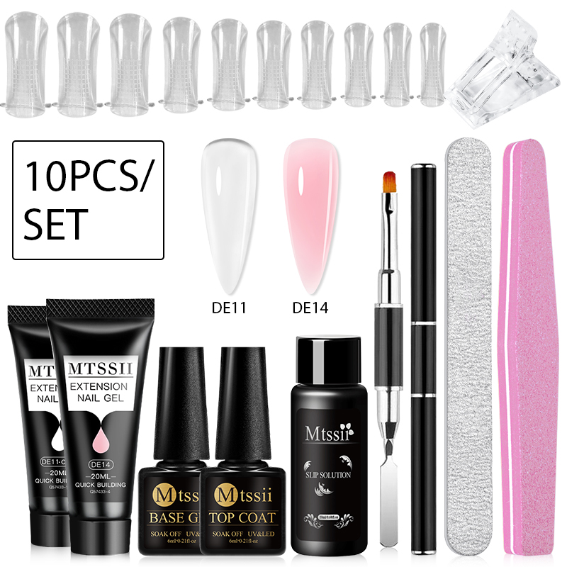 Mtssii 초보자용 네일 익스텐션 젤 세트 빌더 UV - Exposure Unit Uv 리뷰 및 가격