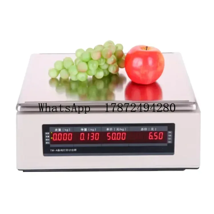 상업용 무게 측정 저울(바코드 프린터, 소매 가격 계산 - Commercial Label Printing Machine 리뷰 및 가격