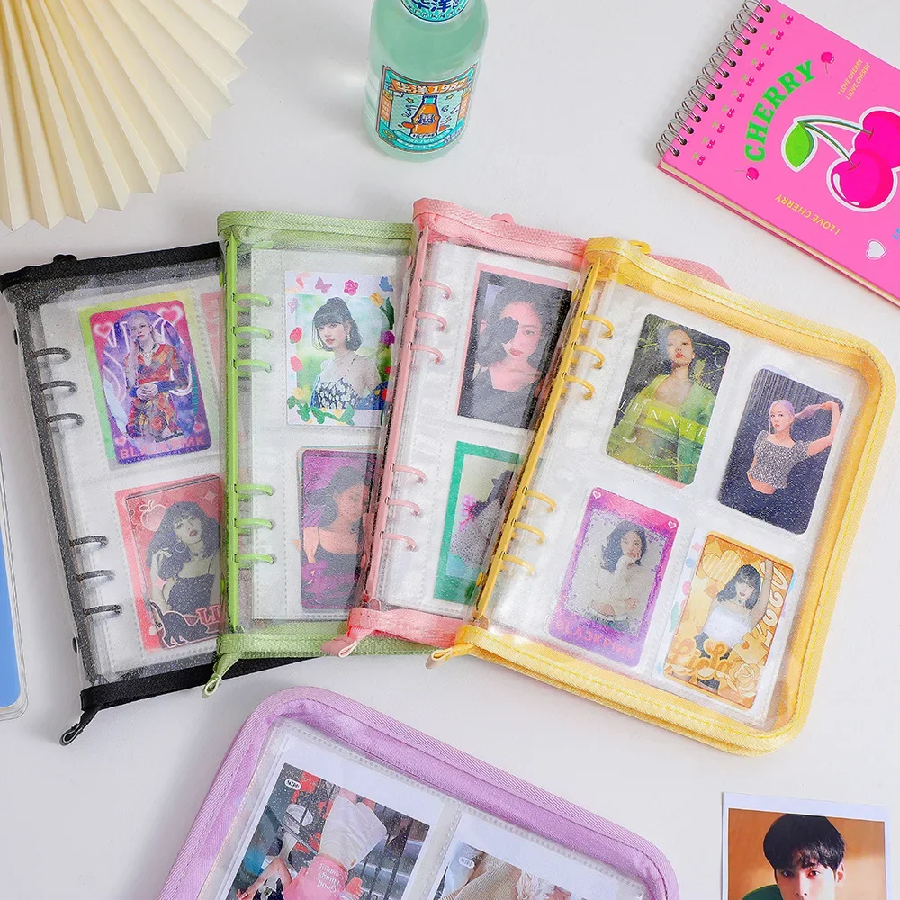 A5 지퍼 Kpop Photocard 바인더 DIY P - Commercial Printing Books 리뷰 및 가격