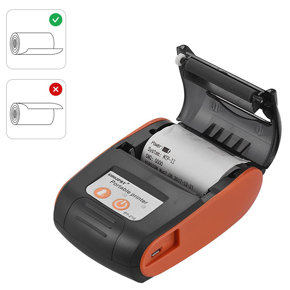 미니 휴대용 열 영수증 POS 프린터 무선 블루투스 5 - Commercial Label Printing Machine 리뷰 및 가격